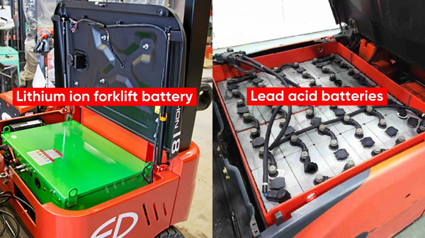 Lead-Acid vs. Lithium-Ion Forklifts: What’s the Real Cost Over Time