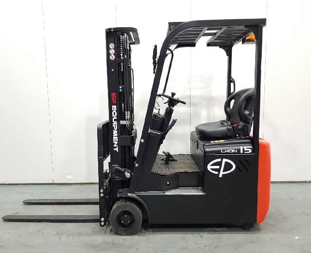 Red EP truck forklift