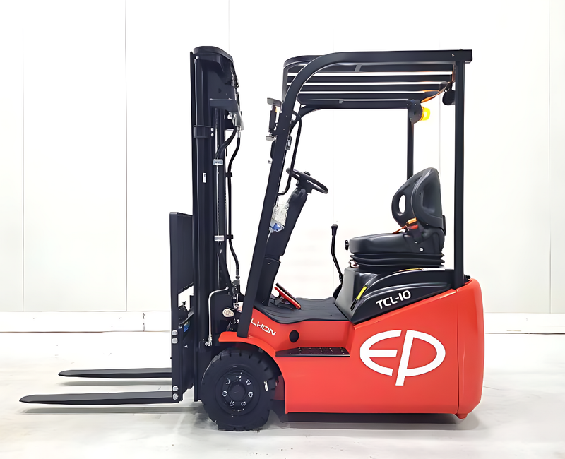EP TCL101 3-Wheel Electric Forklift 1000kg – Li-Ion
